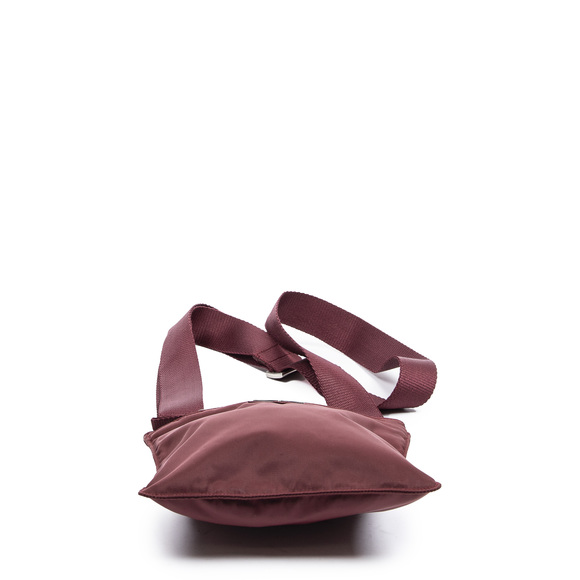 Prada Front Pocket Square Small Crosbody   in Red Nylon Canvas - Picture 6 of 7